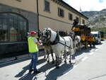 Gotthardpass/821478/253029---postkutsche---pid-2712 (253'029) - Postkutsche - PID 2712 - am 25. Juli 2023 in Gotthard, Passhhe