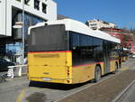 (245'938) - Starnini, Tenero - TI 45'154/PID 5404 - Scania/Hess am 7. Februar 2023 beim Bahnhof Locarno