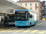 Lugano/759762/230393---aus-italien-asf-como (230'393) - Aus Italien: ASF Como - Nr. 1291/FK-867 VV - Irisbus am 10. November 2021 in Lugano, Centro