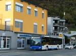 (242'828) - SNLL Lugano - TI 234'999 - Mercedes am 16. November 2022 beim Bahnhof Melide