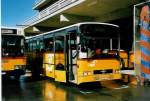 (046'202) - Autopostale, Mendrisio - TI 128'342 - MAN/Lauber (ex Piotti, Balerna) am 24. April 2001 in Mendrisio, Garage