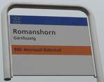 Romanshorn/746343/177022---aot-haltestellenschild---romanshorn-gaertliszelg (177'022) - AOT-Haltestellenschild - Romanshorn, Grtliszelg - am 7. Dezember 2016