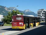 (252'680) - PostAuto Zentralschweiz - Nr. 505/NW 5017/PID 10'252 - Solaris (ex Nr. 55; ex Thepra, Stans Nr. 25) am 15. Juli 2023 beim Bahnhof Altdorf