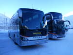 Andermatt/873586/271139---uristier-reisen-seedorf---ur (271'139) - Uristier-Reisen, Seedorf - UR 9378 - Setra am 14. Januar 2025 in Andermatt, Bahnhofplatz