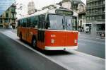 Lausanne/211585/022304---tl-lausanne---nr (022'304) - TL Lausanne - Nr. 655 - FBW/Eggli Trolleybus am 15. April 1998 in Lausanne, Chauderon