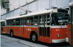 (025'633) - TL Lausanne - Nr. 679 - FBW/Eggli Trolleybus am 22. August 1998 in Lausanne, Dpt Borde