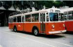(033'414) - TL Lausanne - Nr. 591 - FBW/FFA Trolleybus (ex TPG Genve Nr. 852; ex VBZ Zrich Nr. 91) am 7. Juli 1999 in Lausanne, Dpt Borde