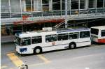 (033'611) - TL Lausanne - Nr. 740 - FBW/Hess Trolleybus am 7. Juli 1999 in Lausanne, Place Riponne