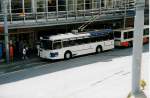(033'627) - TL Lausanne - Nr. 710 - FBW/Hess Trolleybus am 7. Juli 1999 in Lausanne, Place Riponne