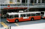 Lausanne/218735/033631---tl-lausanne---nr (033'631) - TL Lausanne - Nr. 750 - FBW/Hess Trolleybus am 7. Juli 1999 in Lausanne, Place Riponne
