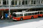 (033'632) - TL Lausanne - Nr. 749 - FBW/Hess Trolleybus am 7. Juli 1999 in Lausanne, Place Riponne