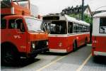(033'807) - TL Lausanne - Nr. 652 - FBW/Eggli Trolleybus am 7. Juli 1999 in Lausanne, Dpt Borde