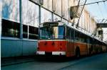 (039'525) - TL Lausanne - Nr. 656 - FBW/Eggli Trolleybus am 5. Mrz 2000 in Lausanne, Dpt Borde