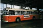 (045'326) - TL Lausanne - Nr. 665 - FBW/Eggli Trolleybus am 11. Mrz 2001 in Lausanne, Dpt Borde