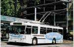(062'618) - TL Lausanne - Nr. 732 - FBW/Hess Trolleybus am 4. August 2003 in Lausanne, Chauderon