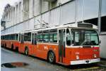 (064'631) - TL Lausanne - Nr. 704 - FBW/Hess Trolleybus am 29. November 2003 in Lausanne, Dpt Borde