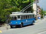 (144'606) - TL Lausanne (Rtrobus) - Nr. 2 - FBW/Eggli Trolleybus (ex Nr. 3) am 26. Mai 2013 in Lausanne, Motte