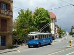 (144'607) - TL Lausanne (Rtrobus) - Nr. 2 - FBW/Eggli Trolleybus (ex Nr. 3) am 26. Mai 2013 in Lausanne, Motte