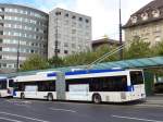 (165'108) - TL Lausanne - Nr. 890 - Hess/Hess Gelenktrolleybus am 18. September 2015 in Lausanne, Chauderon