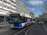 Lausanne/593600/187191---tl-lausanne---nr (187'191) - TL Lausanne - Nr. 852 - Hess/Hess Gelenktrolleybus am 23. Dezember 2017 beim Bahnhof Lausanne