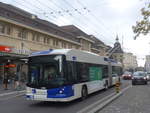Lausanne/679862/210917---tl-lausanne---nr (210'917) - TL Lausanne - Nr. 888 - Hess/Hess Gelenktrolleybus am 9. November 2019 beim Bahnhof Lausanne