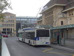 Lausanne/679863/210918---tl-lausanne---nr (210'918) - TL Lausanne - Nr. 888 - Hess/Hess Gelenktrolleybus am 9. November 2019 beim Bahnhof Lausanne