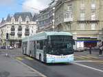 Lausanne/715671/221064---tl-lausanne---nr (221'064) - TL Lausanne - Nr. 837 - Hess/Hess Gelenktrolleybus am 23. September 2020 in Lausanne, Bel-Air