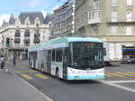 Lausanne/715684/221077---tl-lausanne---nr (221'077) - TL Lausanne - Nr. 860 - Hess/Hess Gelenktrolleybus am 23. September 2020 in Lausanne, Bel-Air