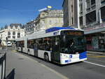 Lausanne/753359/228816---tl-lausanne---nr (228'816) - TL Lausanne - Nr. 880 - Hess/Hess Gelenktrolleybus am 11. Oktober 2021 in Lausanne, Bel-Air