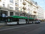 (228'907) - TL Lausanne - Nr. 859 - Hess/Hess Gelenktrolleybus am 11. Oktober 2021 beim Bahnhof Lausanne