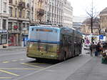 Lausanne/772540/233949---tl-lausanne---nr (233'949) - TL Lausanne - Nr. 876 - Hess/Hess Gelenktrolleybus am 13. Mrz 2022 beim Bahnhof Lausanne