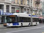 (233'959) - TL Lausanne - Nr. 838 - Hess/Hess Gelenktrolleybus am 13. Mrz 2022 beim Bahnhof Lausanne