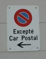 (232'273) - Except Car Postal am 22.