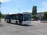 moudon/664492/206812---interbus-yverdon---nr (206'812) - Interbus, Yverdon - Nr. 65/VD 501'531 - Mercedes (ex ARCC Aubonne Nr. 10) am 24. Juni 2019 beim Bahnhof Moudon