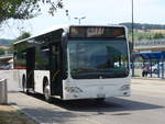 moudon/668002/208097---interbus-yverdon---vd (208'097) - Interbus, Yverdon - VD 501'522 - Mercedes (ex RDTJ Lons-le-Saunier/F) am 22. Juli 2019 beim Bahnhof Moudon
