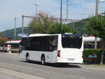 moudon/668140/208122---interbus-yverdon---vd (208'122) - Interbus, Yverdon - VD 501'522 - Mercedes (ex RDTJ Lons-le-Saunier/F) am 22. Juli 2019 beim Bahnhof Moudon