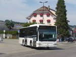 (208'128) - Interbus, Yverdon - VD 501'522 - Mercedes (ex RDTJ Lons-le-Saunier/F) am 22. Juli 2019 beim Bahnhof Moudon