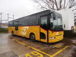 (257'764) - PostAuto Zentralschweiz - LU 280'213/PID 5209 - Irisbus (ex PostAuto Ostschweiz) am 21. Dezember 2023 in Yverdon, Garage