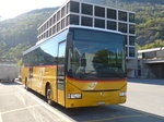 (170'373) - PostAuto Wallis - VS 354'602 - Irisbus am 5. Mai 2016 beim Bahnhof Brig