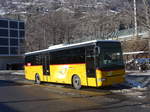 (178'130) - PostAuto Wallis - VS 372'648 - Irisbus am 21. Januar 2017 beim Bahnhof Brig