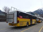 (189'049) - PostAuto Wallis - VS 241'969 - Setra (ex Zerzuben, Visp-Eyholz Nr. 62; ex PostAuto Wallis) am 3. Mrz 2018 beim Bahnhof Brig