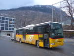(213'378) - PostAuto Wallis - VS 354'603 - Irisbus am 4. Januar 2020 beim Bahnhof Brig