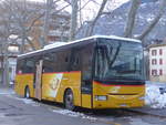 (213'386) - PostAuto Wallis - VS 372'649 - Irisbus am 4. Januar 2020 in Brig, Garage