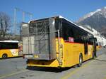 (233'477) - PostAuto Wallis - VS 34'455 - Irisbus (ex Moosalp Tours, Stalden) am 7. Mrz 2022 beim Bahnhof Brig
