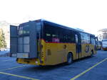 (258'643) - PostAuto Wallis - VS 354'601/PID 5053 - Irisbus am 11. Januar 2024 in Brig, Garage