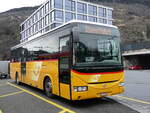 (259'755) - PostAuto Wallis - VS 372'648/PID 5171 - Irisbus am 27. Februar 2024 beim Bahnhof Brig