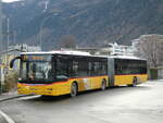 MAN/764960/231700---postauto-wallis---vs (231'700) - PostAuto Wallis - VS 358'319 - MAN (ex TMR Martigny Nr. 142) am 2. Januar 2022 beim Bahnhof Martigny