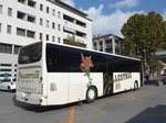 (175'565) - Ballestraz, Grne - VS 13'122 - Irisbus am 9. Oktober 2016 beim Bahnhof Sierre