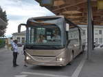 (184'088) - Ballestraz, Grne - VS 105'182 - Irisbus am 24. August 2017 beim Bahnhof Sion