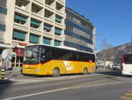 Sion/691535/214812---postauto-wallis---nr (214'812) - PostAuto Wallis - Nr. 5/VS 355'167 - Irisbus am 22. Februar 2020 beim Bahnhof Sion